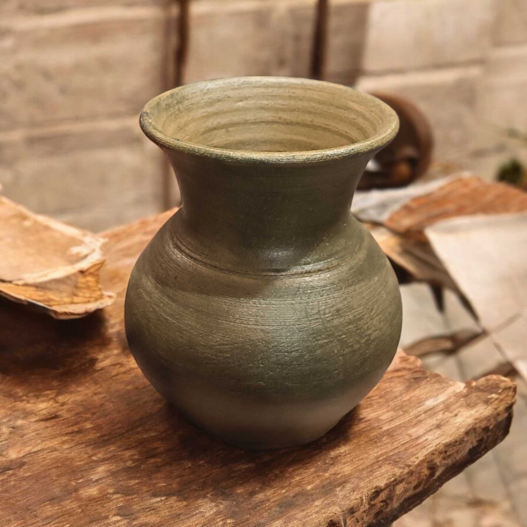Wazon Ceramiczny Ręcznie Robiony, Wazon Gliniany