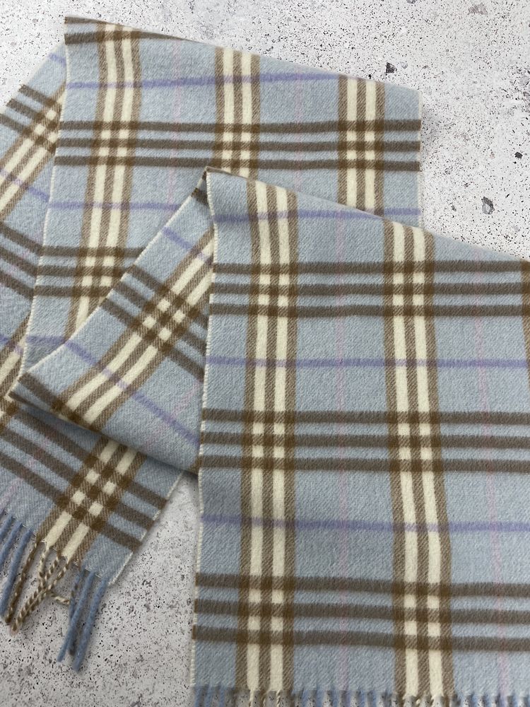 Burberry vintage cashmere scarf кашеміровий шарф Оригінал