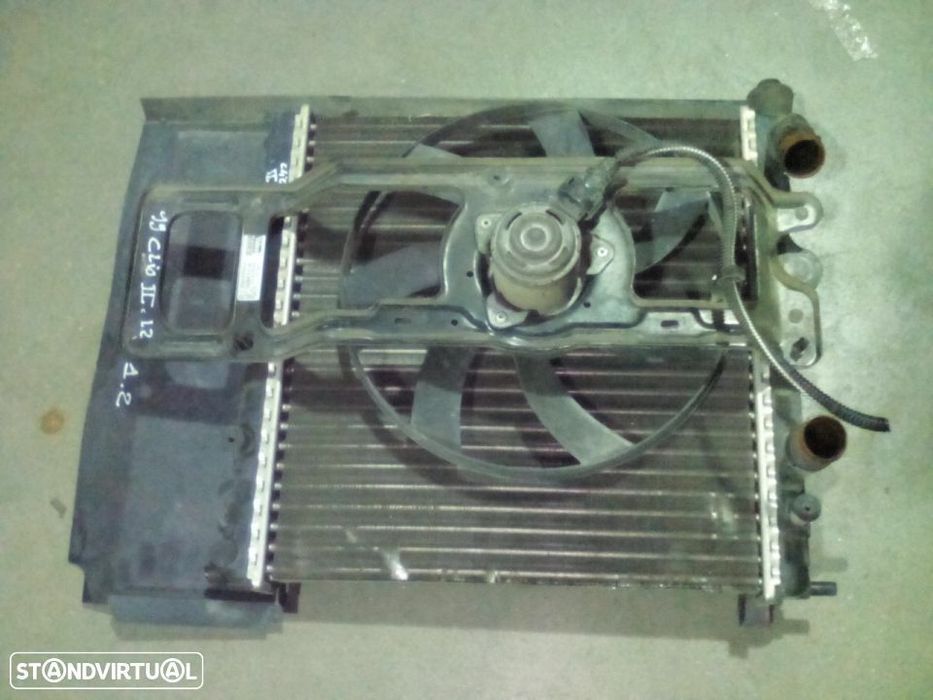 Motoventilador / electroventilador + radiador agua - Clio II ( 1999 )