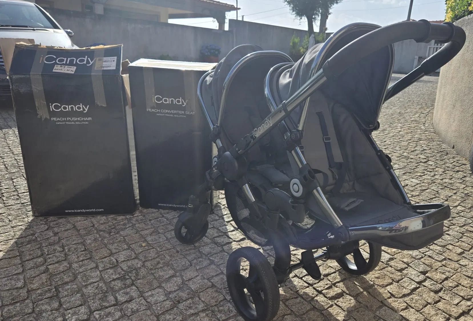 Carrinho duplo ICandy