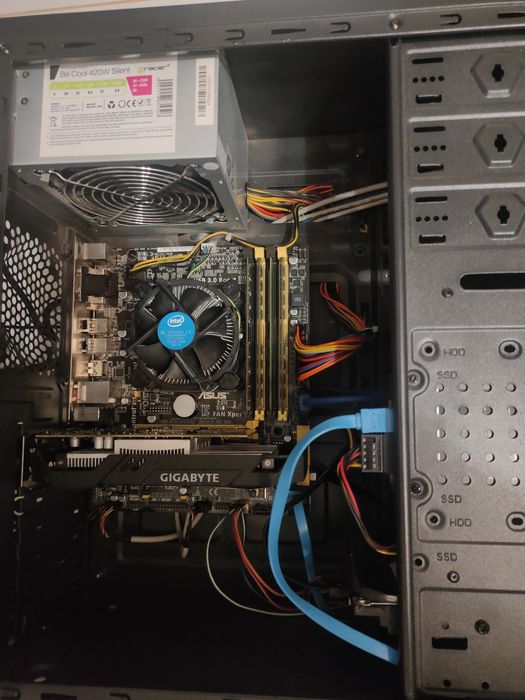 Komputer gamingowy i5 16gb ram 250SSD GTX1650 Windows 11pro