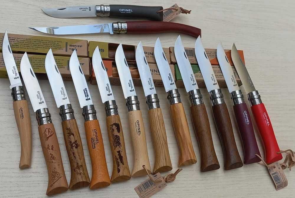 НОЖ OPINEL Inox 09 Франция ручка бук ценные породы лезвие карбон нерж