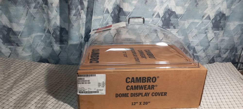 Кришка купола DD1220CW135 Cambro 12×20 дюймов 35см. на 55см.