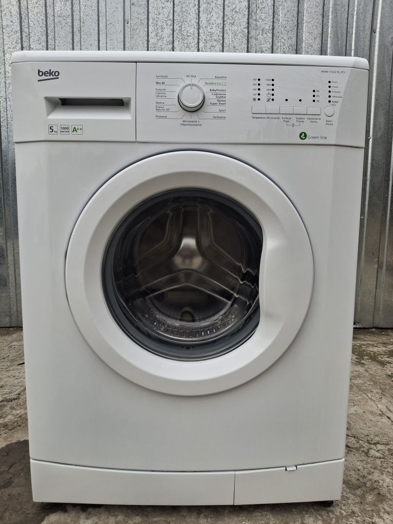 Beko 5kg 1000obr A ++ GREEN LINE gwarancja dowóz gratis