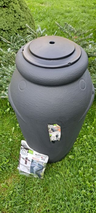 Nowe zbiornik na deszczówkę ican 210l + zestaw montujące