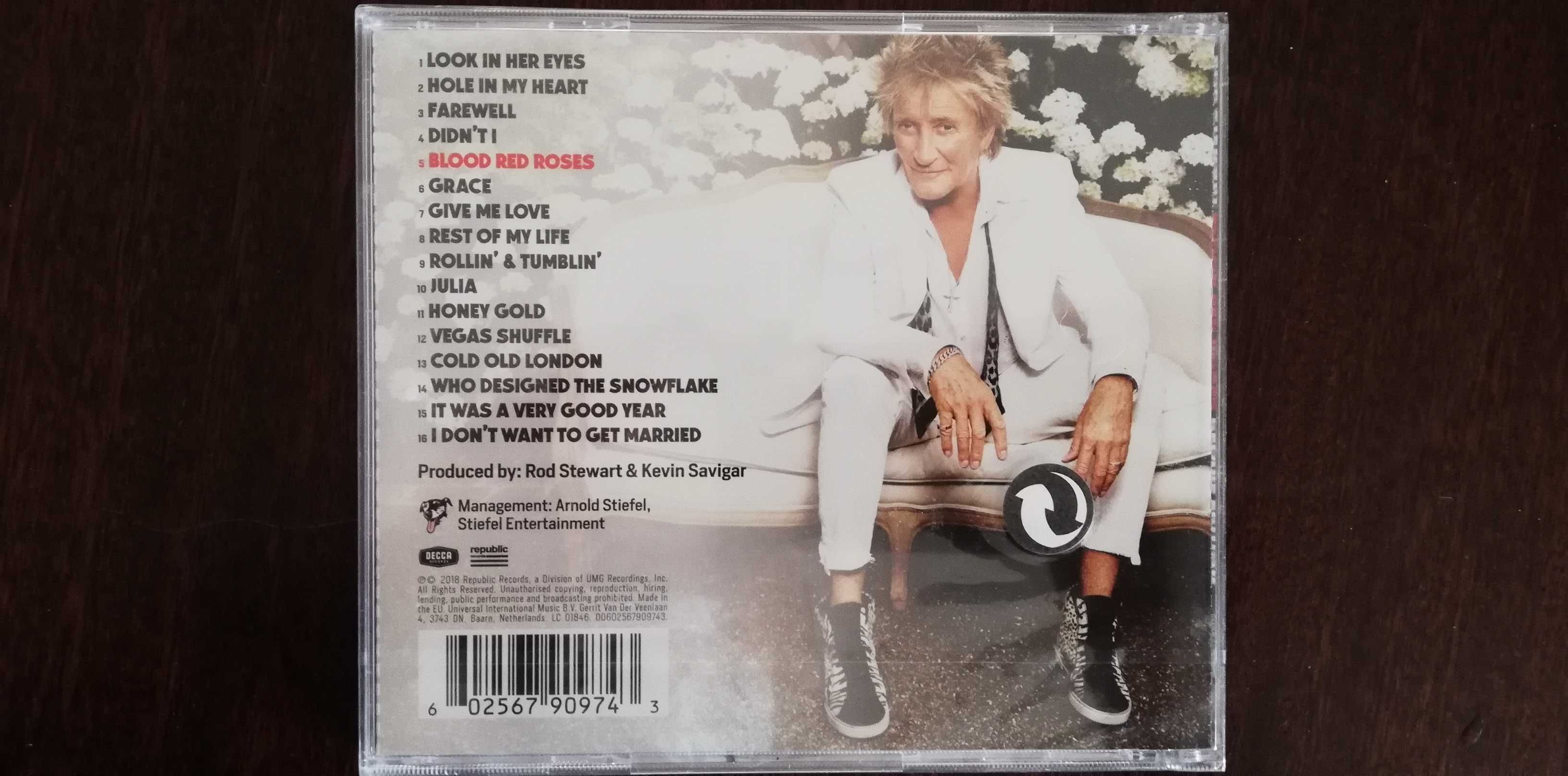 Rod Stewart - Blood Red Roses SELADO