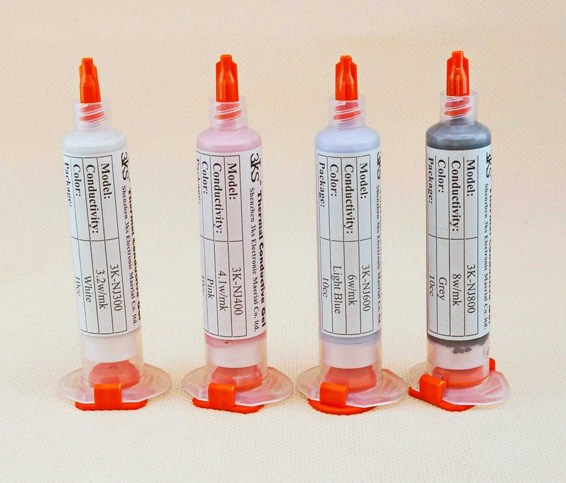 Термопрокладка жидкая 3KS 3-12.8W/mk термоинтерфейс термопластелин