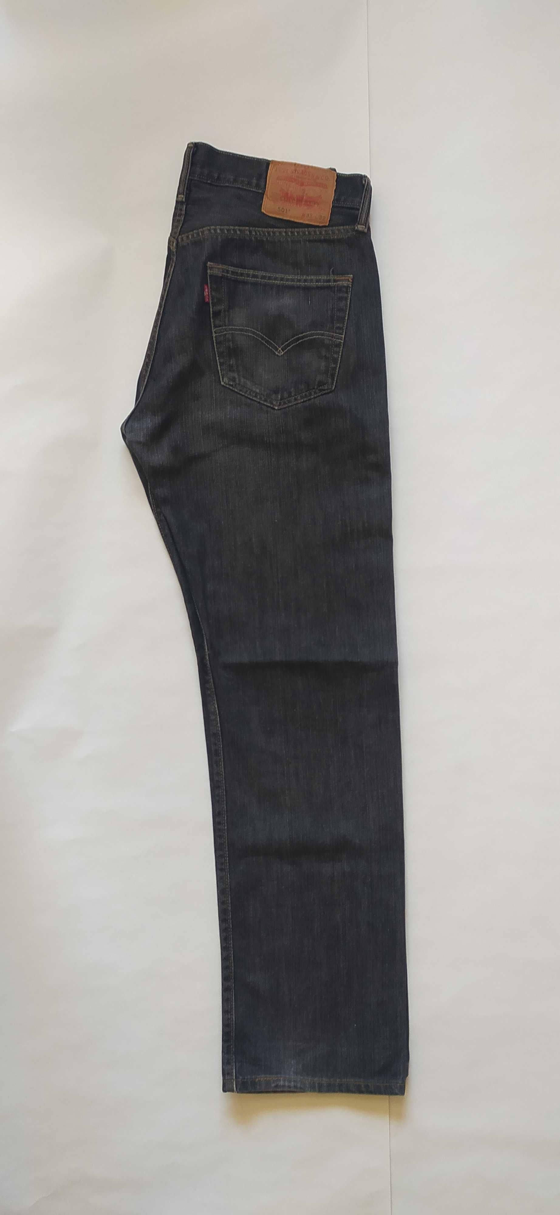 Джинсы мужские бренда LEVIS 501. Разм. 33/32.