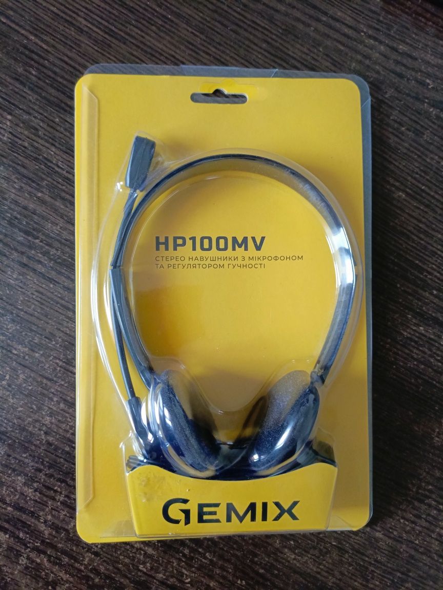 Навушники Gemix HP100MV