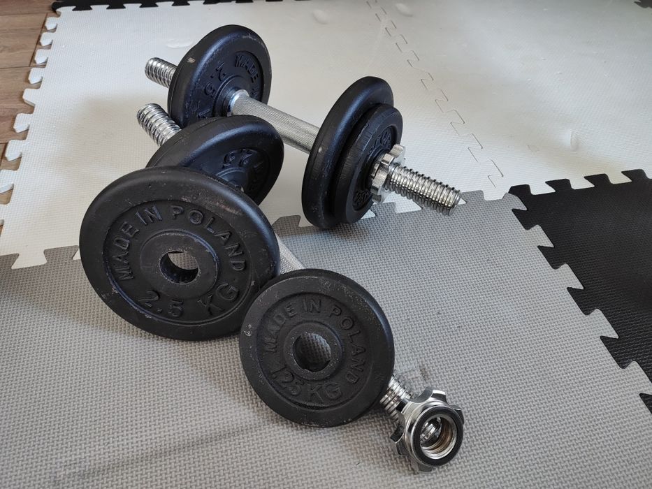 Zestaw gryf krótki hantle