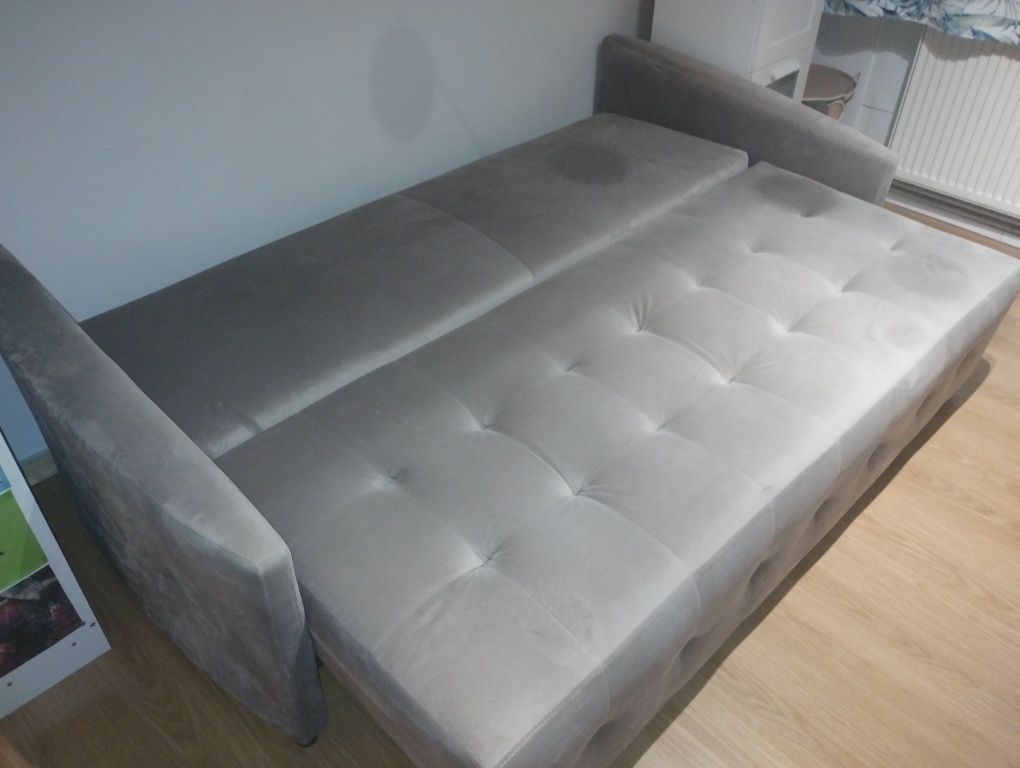 Łóżko sofa Black Red White