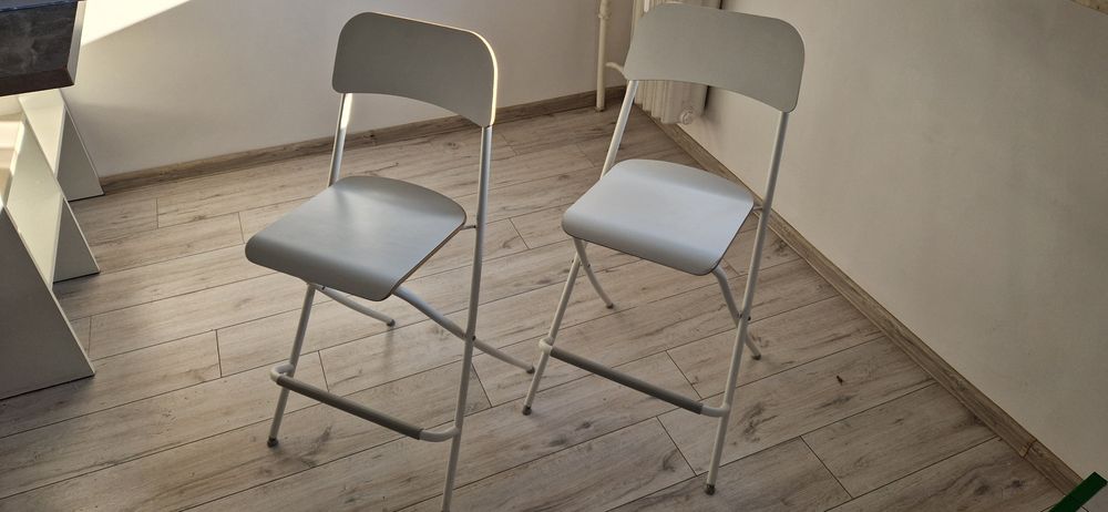 Komet. Krzesła wysokie, krzesła barowe Franklin  Ikea 2 sztuki
