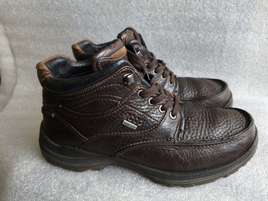 Мужские кожаные кроссовки ботинки Ecco оригинал.Размер 42