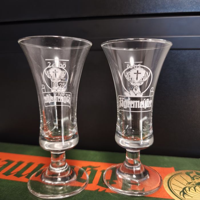 Jagermeister kieliszki edycja retro na 90lecie