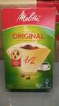Melitta Original filtr do kawy Jednorazowy Brązowy 80 szt.