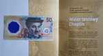 Folder 105 lat PWPW S.A. banknoty testowe Chaplin