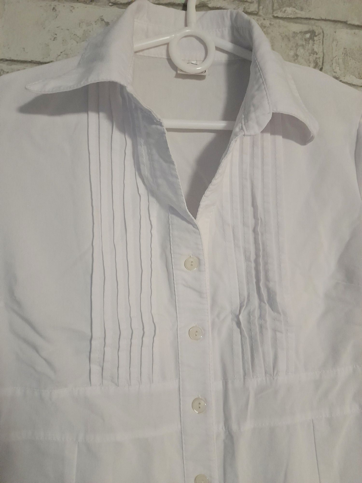Bluzka biała koszula L