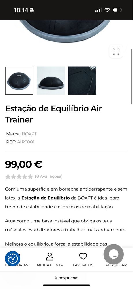 Estação de Equilíbrio Air Trainer