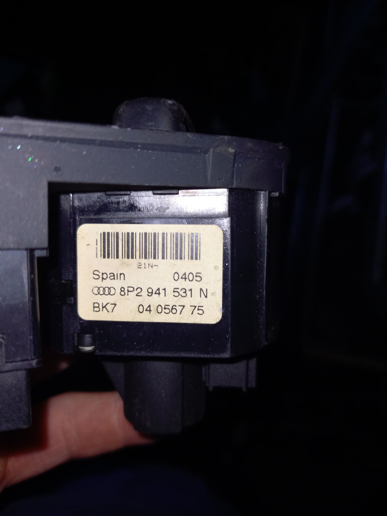 Włącznik świateł audi a3 8p 531n