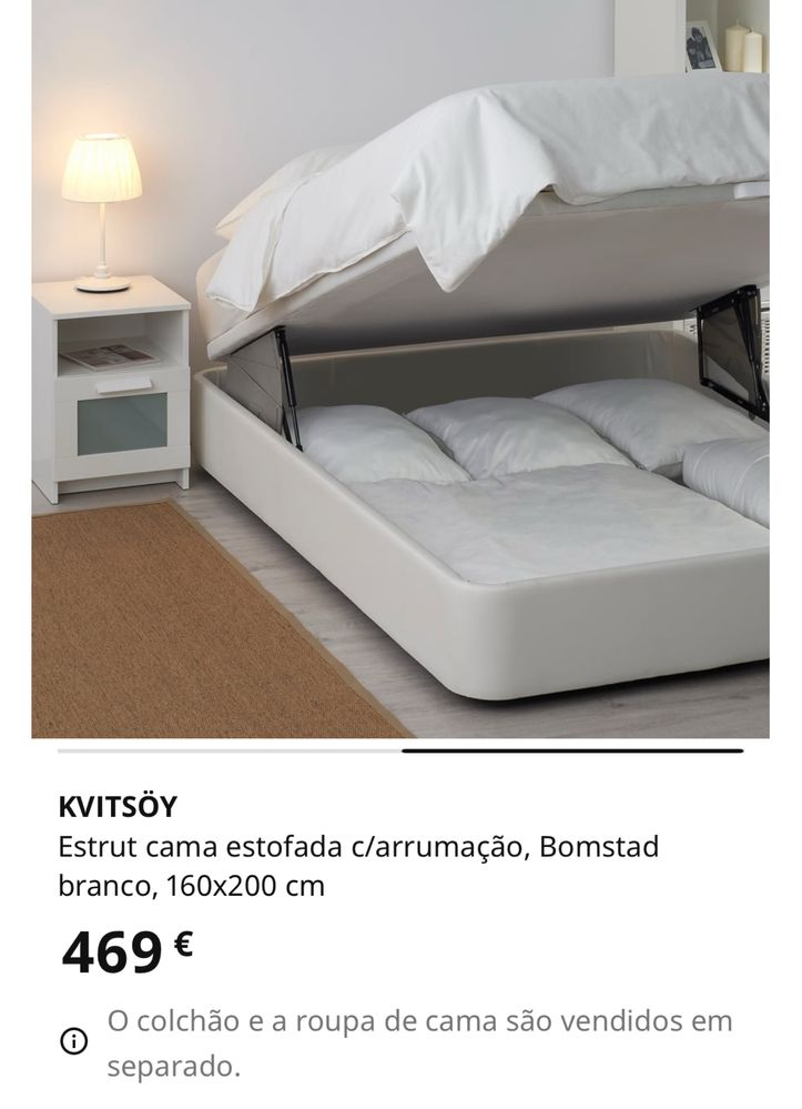 Vendo cama bau e cabeceira