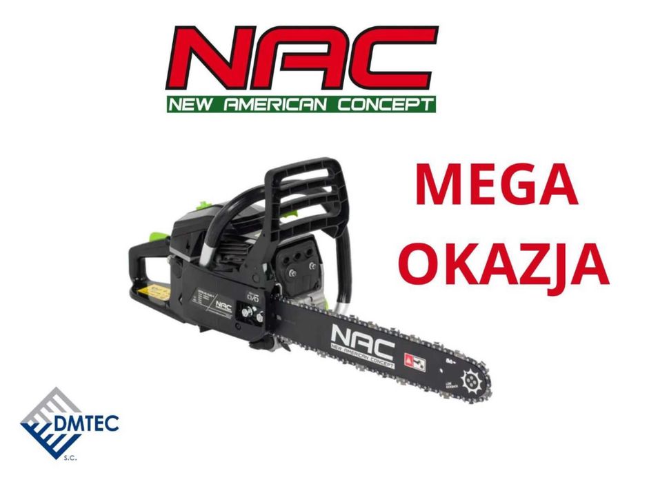 Piła spalinowa NAC nowa 2 lata gwarancji