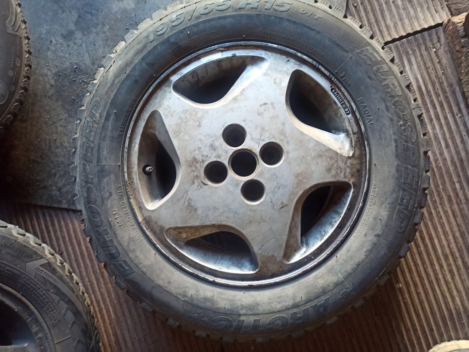 Диски 4х98 R15 с зимней резиной