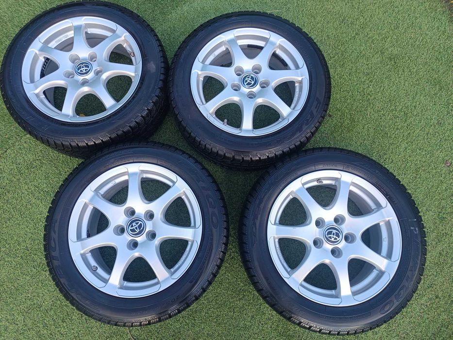 Alufelgi koła 205/55/16 opony Zimowe Toyota E21 Hyundai 5x114,3 6-7mm