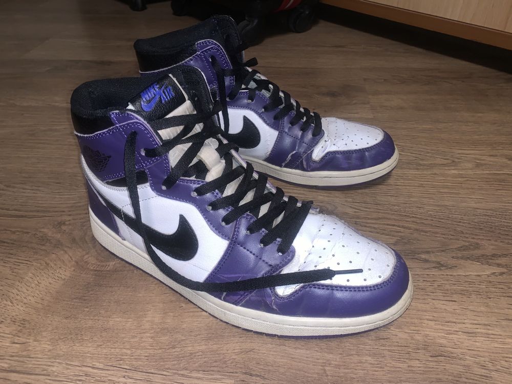 Air Jordan 1 high Purple court rozmiar 44