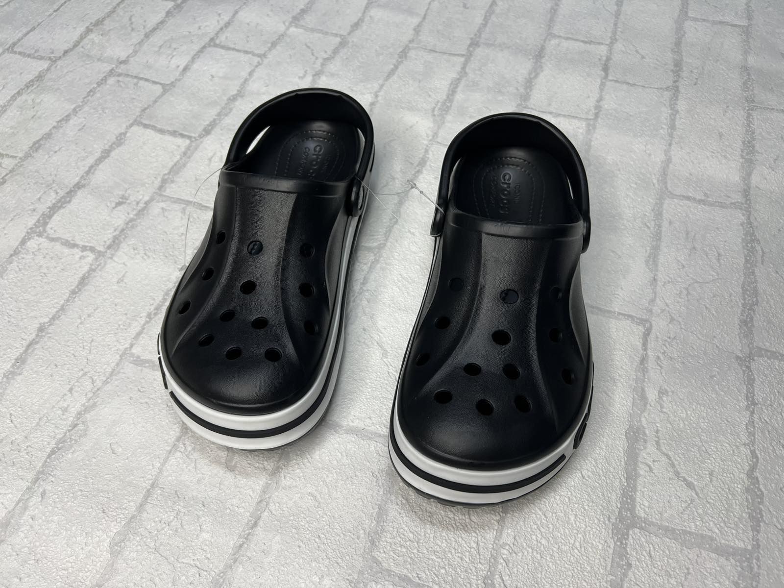 Кроксы белые, синие, чëрные Crocs 8220
