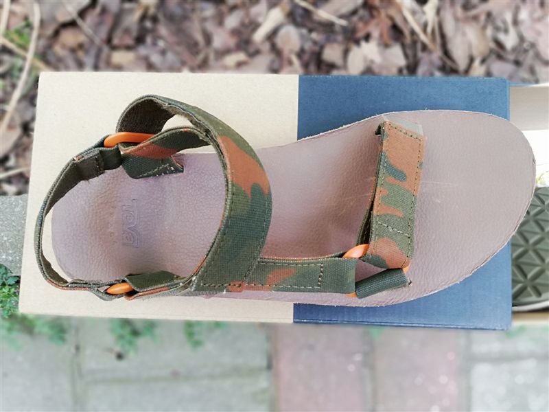 męskie sandały TEVA roz. 42 43 (28cm) skórzana wyściółka