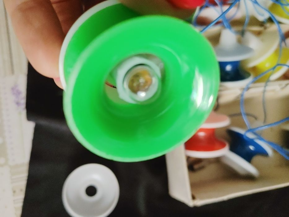 Lampki choinkowe światełka na choinkę PRL ZSRR retro vintage