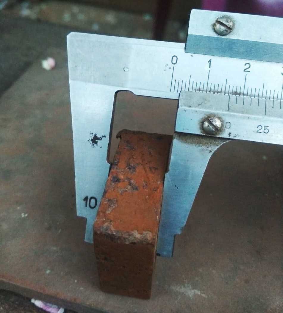 металлическая заготовка квадрат 40х40х16 мм