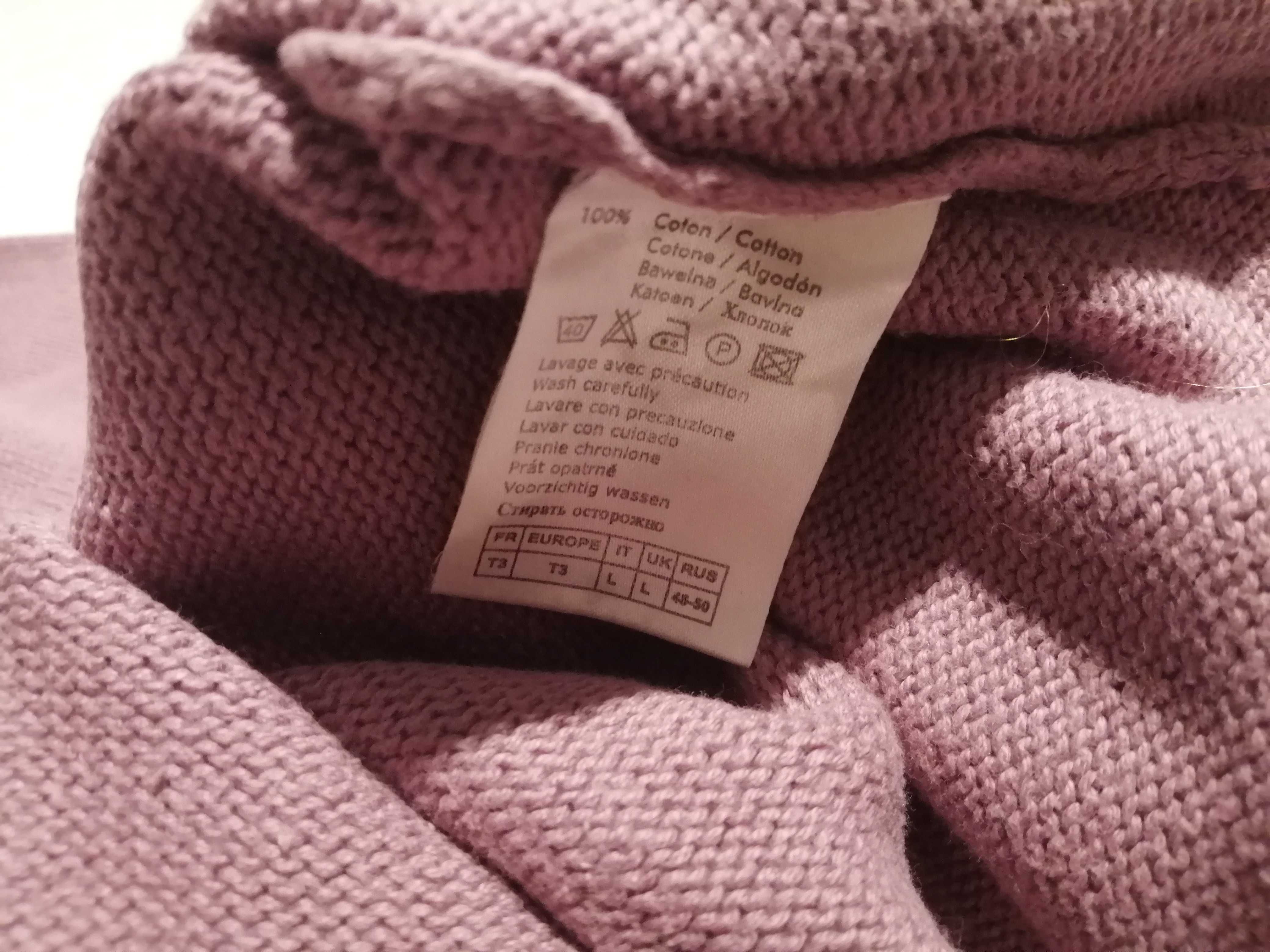 Sweter damski, Camaieu, L, Fioletowy (Odzież)