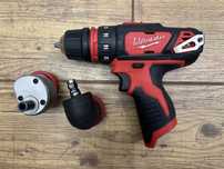 Kompaktowa wiertarko-wkrętarka z wymiennym uchwytem Milwaukee M12 BDDX