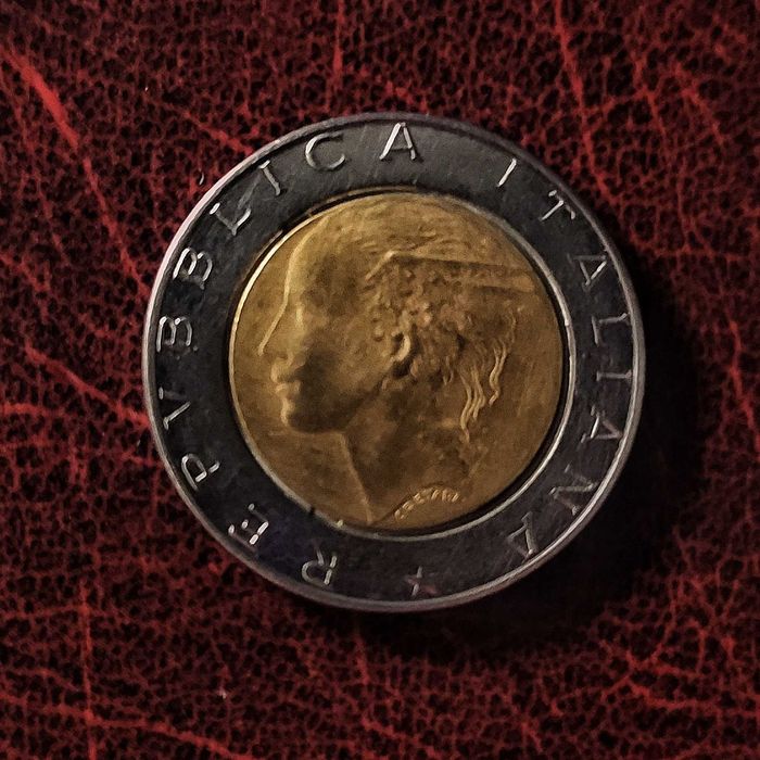 500 Lire 1989 - Repubblica Italiana