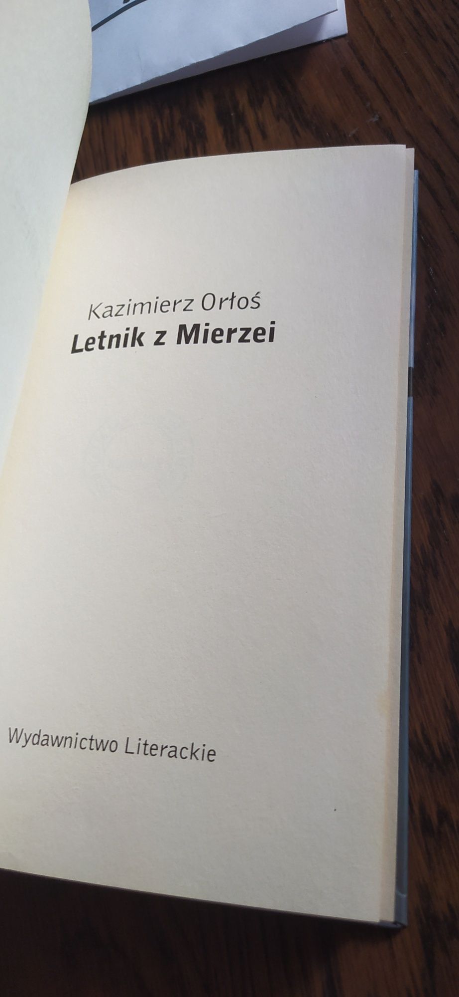 Letnik z Mierzei Kazimierz Orłoś