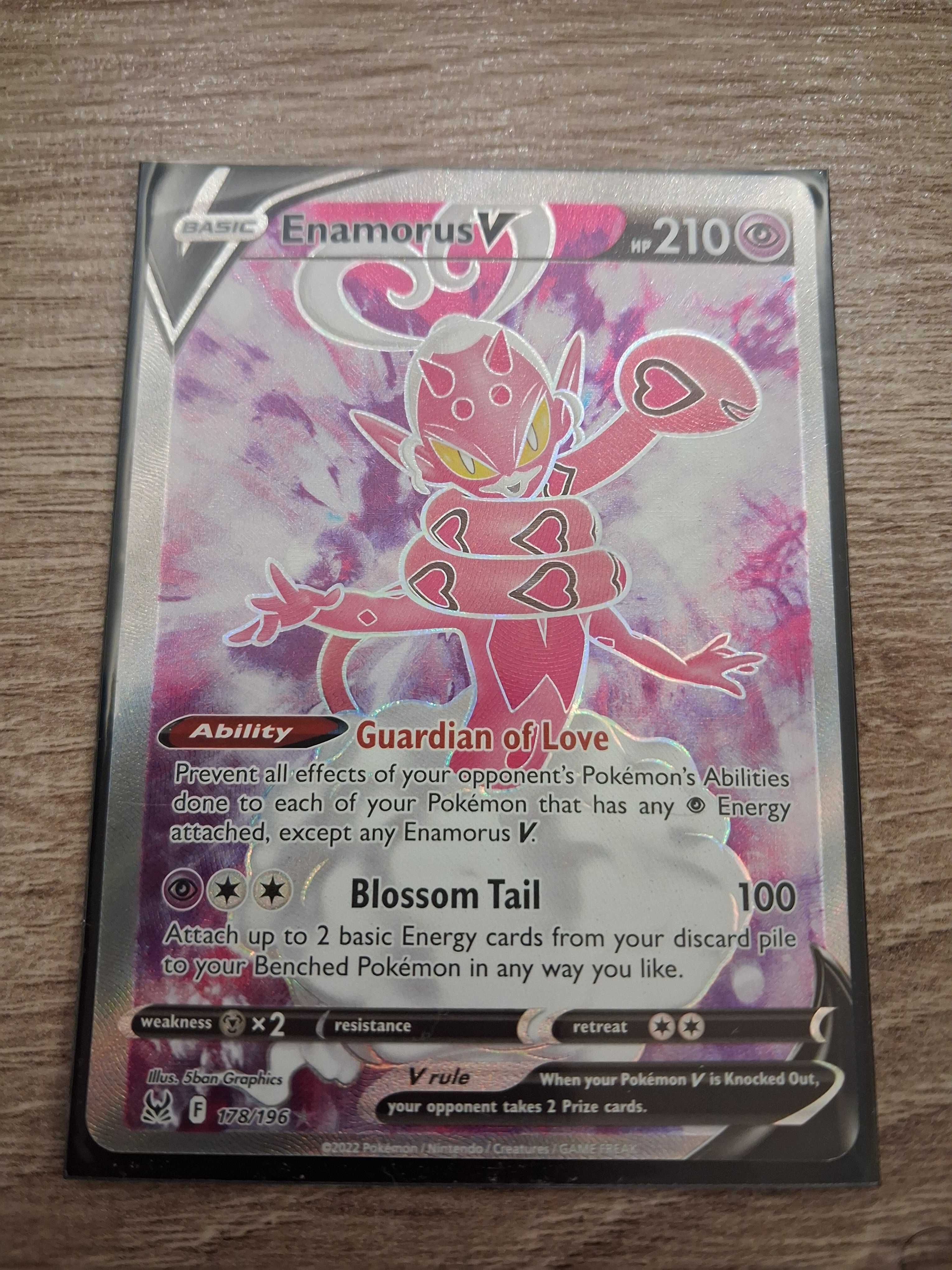FULL ART Enamorus VSTAR Silver 178/196 Lost Origin-POKEMON-KOLECKJA