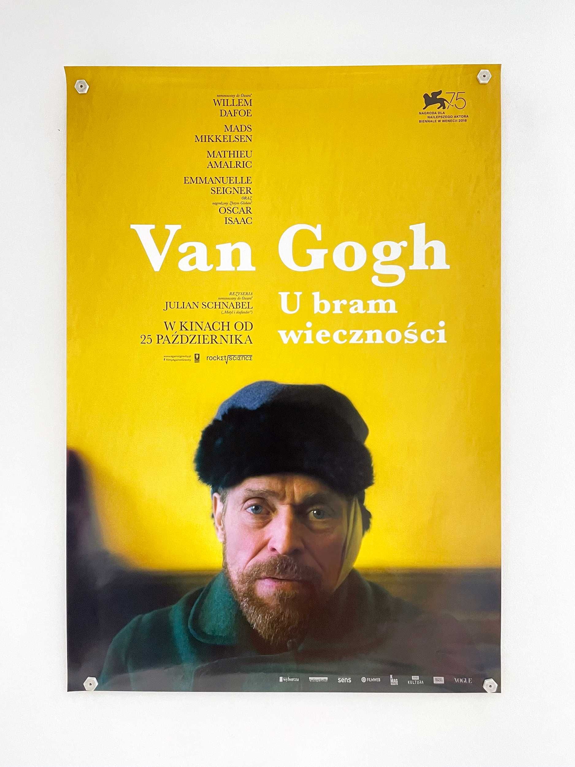 Van Gogh - U bram wieczności / Plakat filmowy
