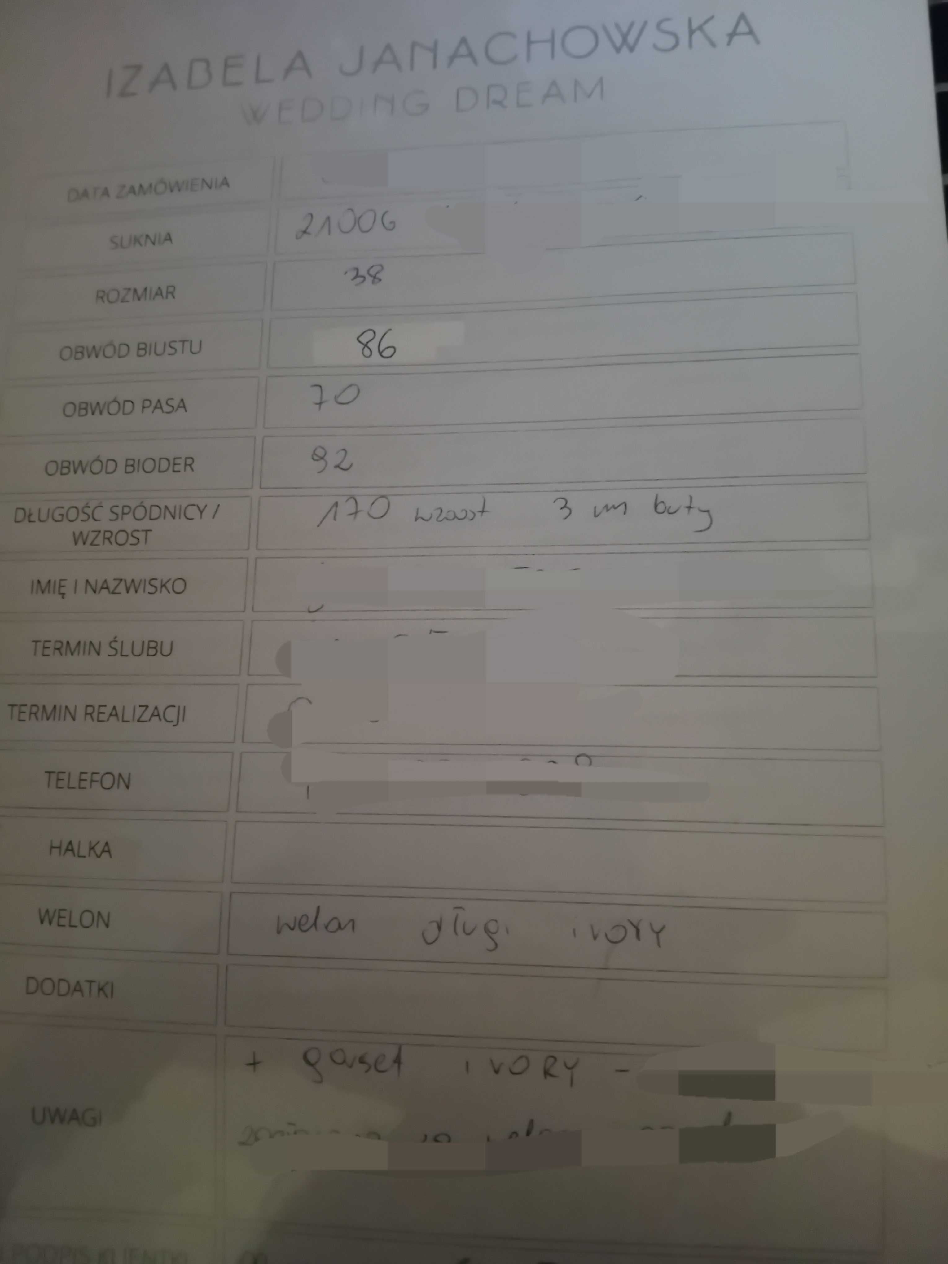 Suknia ślubna Izabela Janachowska 21006
