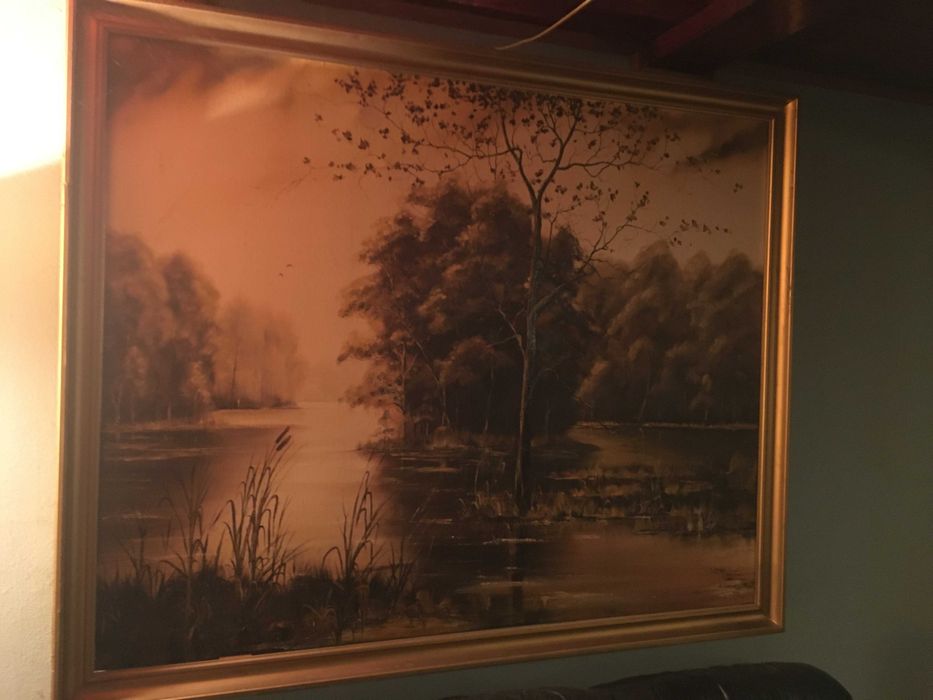 Pejzaż - obraz olejny - duży K. SOBIESKI 74