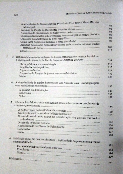 Conservação Urbana e Territorial Integrada, Francisco Queiroz (NOVO)