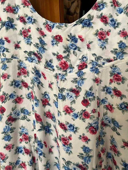 Vestido Floral Viscose