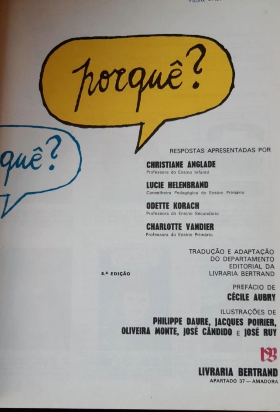Livro didático "Porquê?"