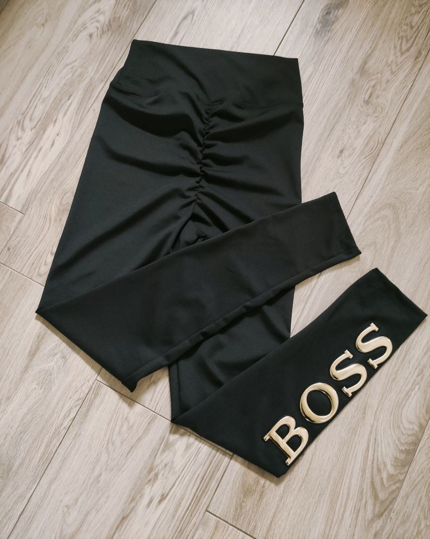 Super legginsy damskie BOSS rozmiar M