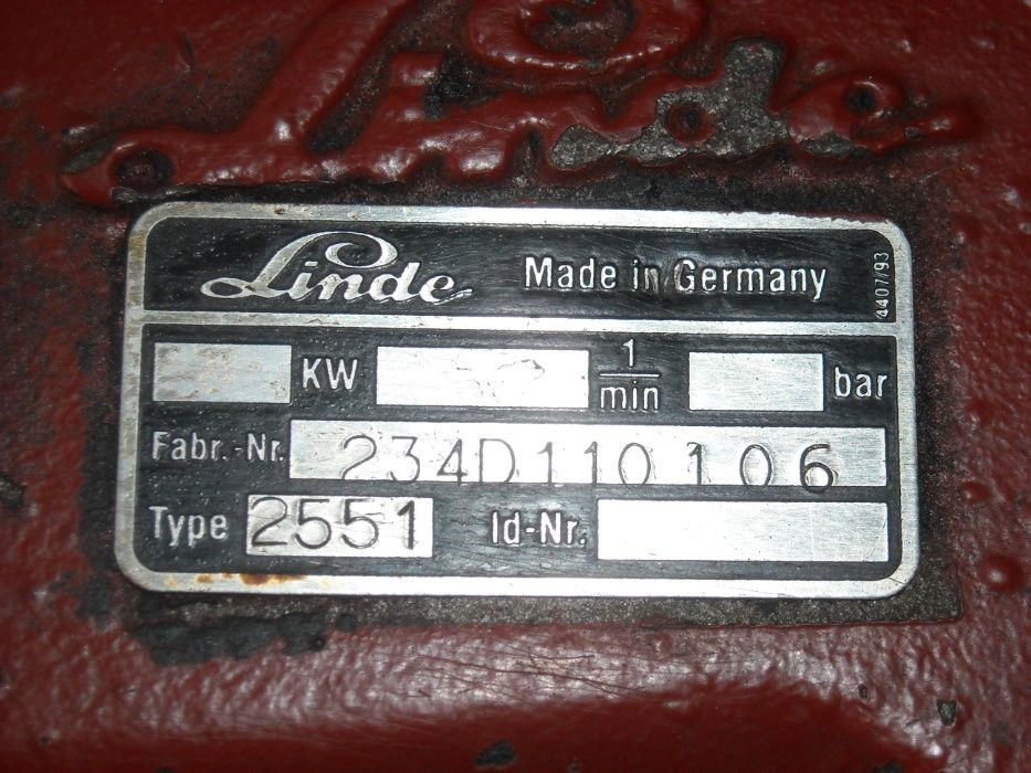 Pompa hydrauliczna LINDE HMV105-02  2551