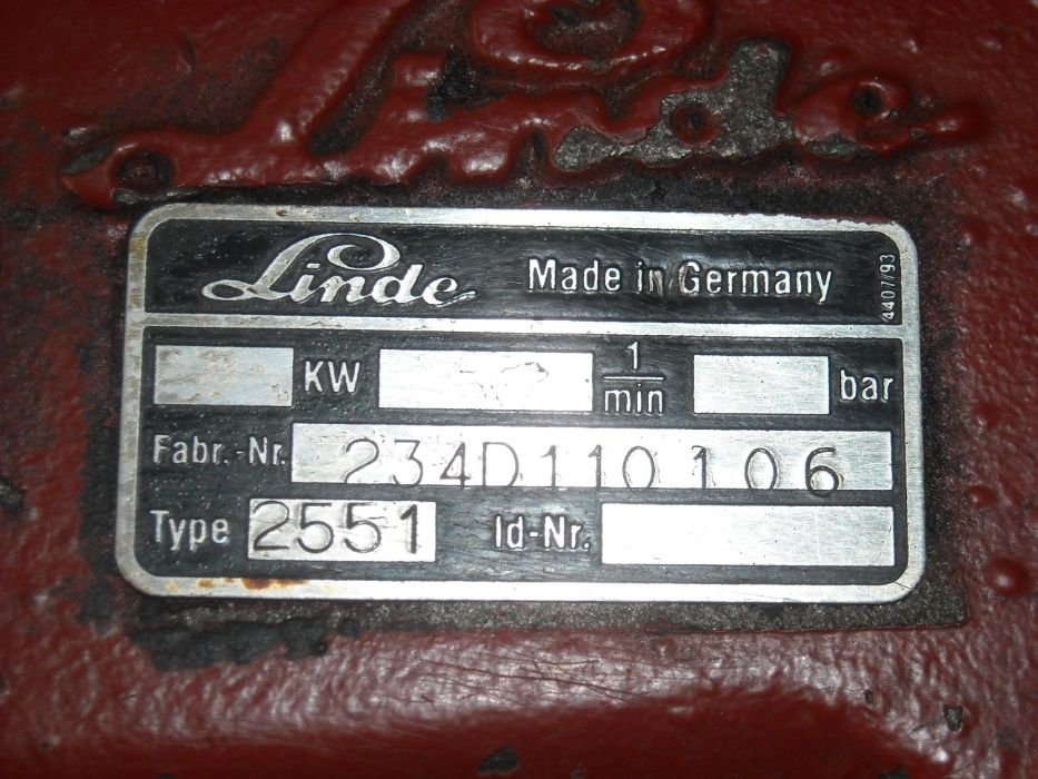 Hydromotor silnik hydrauliczny pompa LINDE 2551 jak HMV105-02