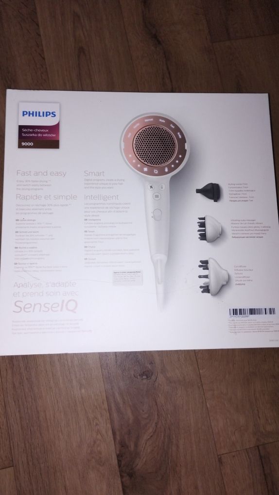 Фен PHILIPS BHD827/00 SenseIQ серии 9000