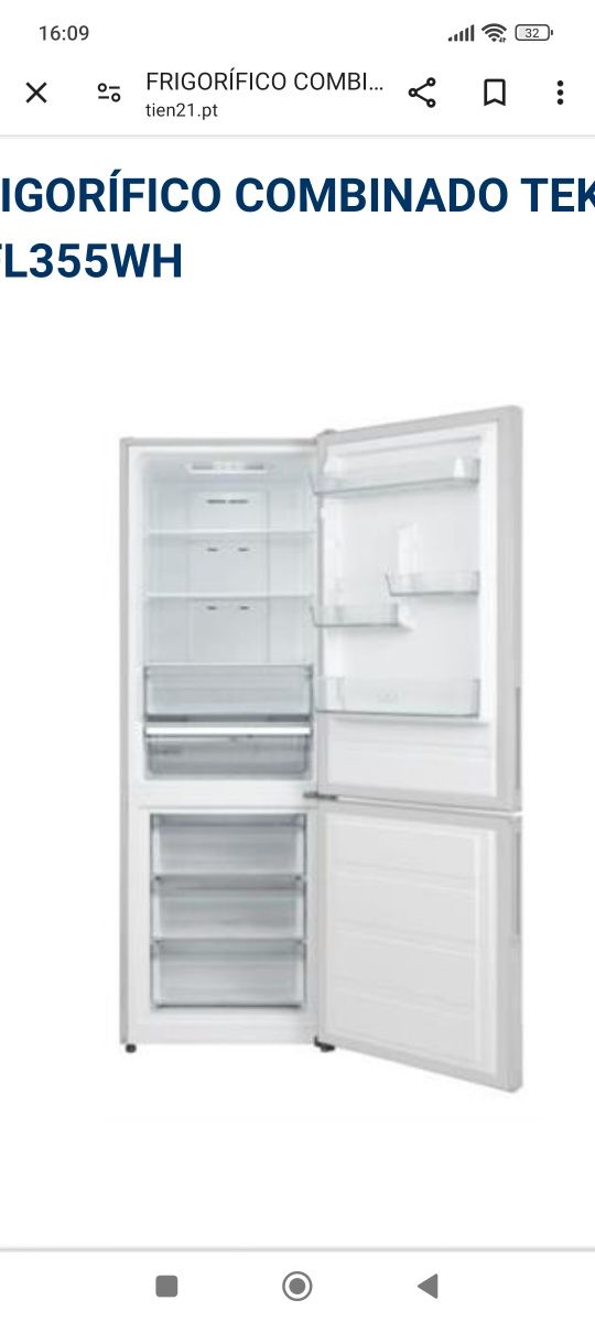 Acrílicos de interiores para frigorífico Teka ou Confort