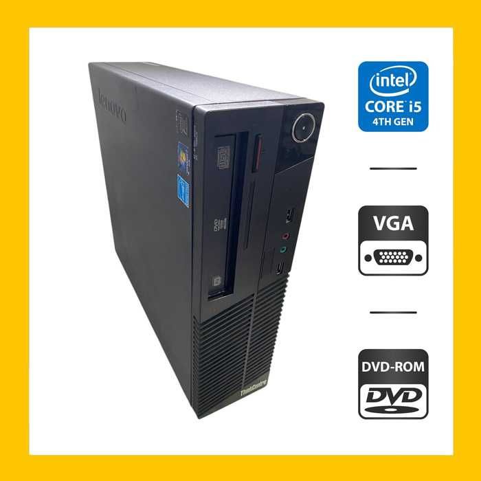 Комп'ютер Lenovo M73 SFF/Core i5/8GB DDR3/250GB HDD/HD 4600