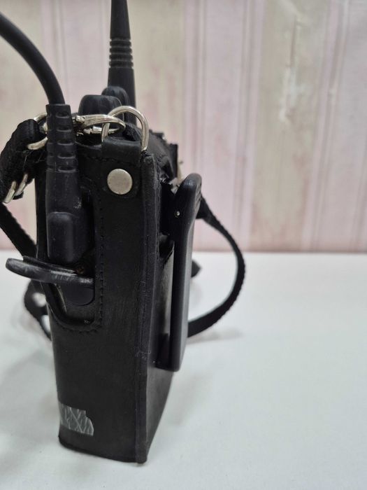 Чохол шкіряний для рації Motorola CP-140